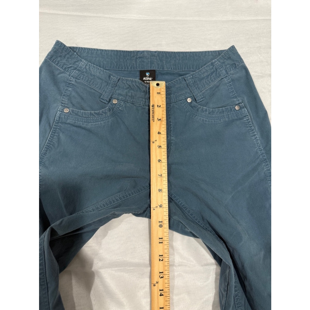 KÜHL Blue Women's Utility Pockets Hiking Cargo Pants Size 6 - Picture 5 of 9